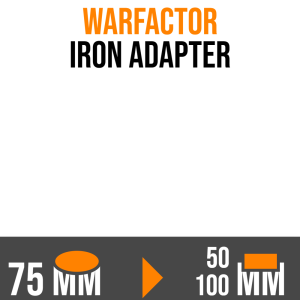 O75-S50x100 Iron Adapters
